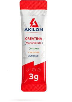 AKILON Creatina stick rojo